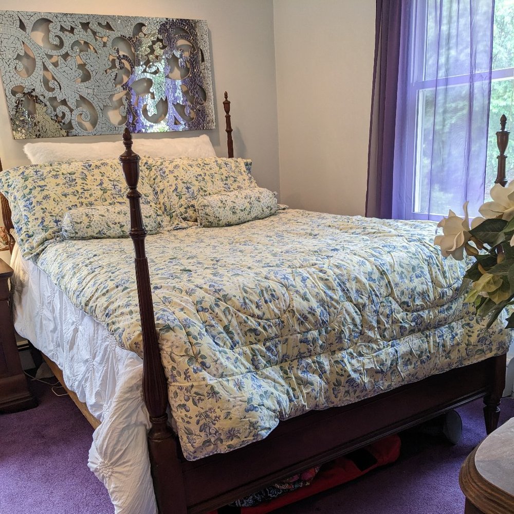 Vintage Waverly Twin Comforters